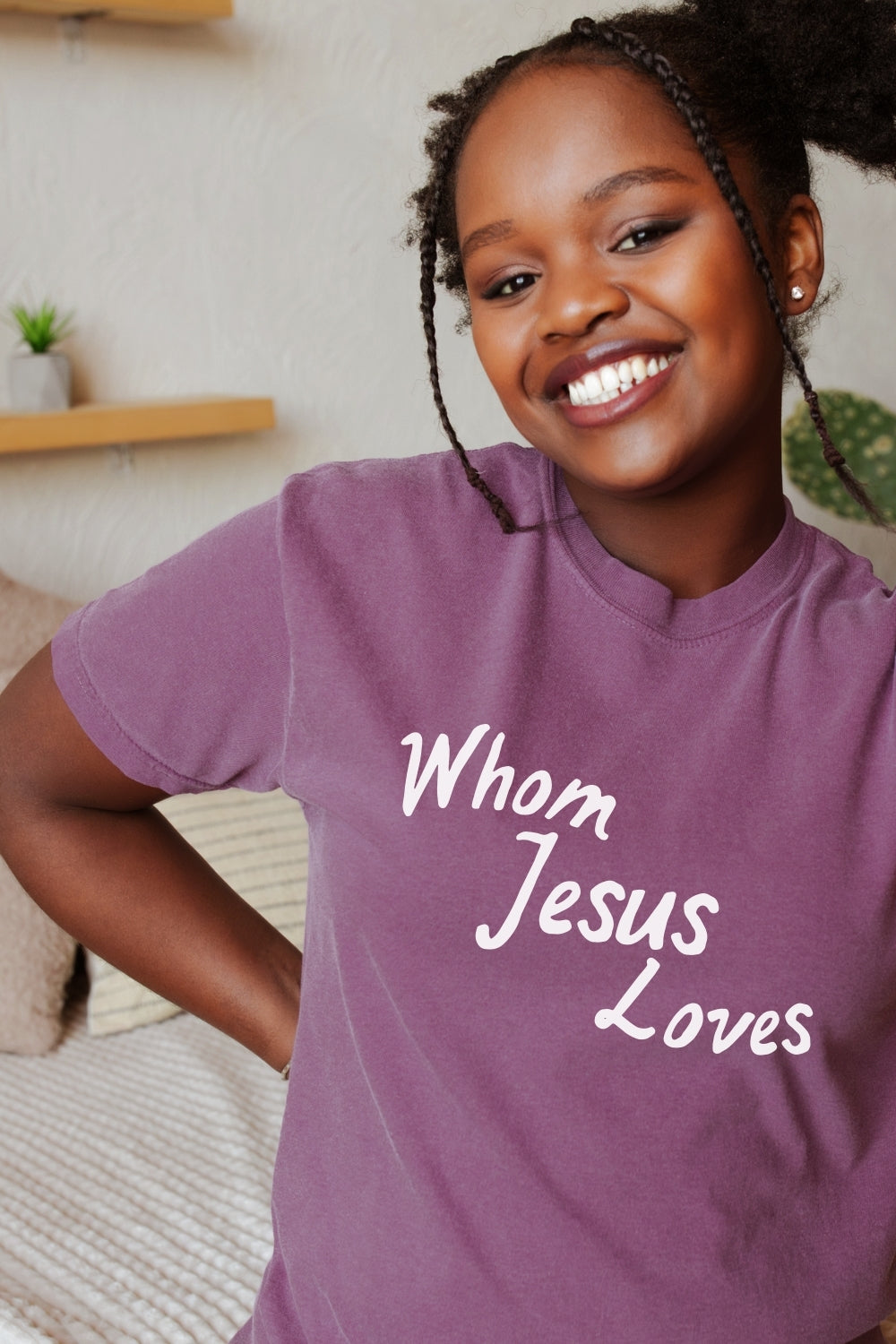 Whom Jesus Loves Comfort Colors Tee