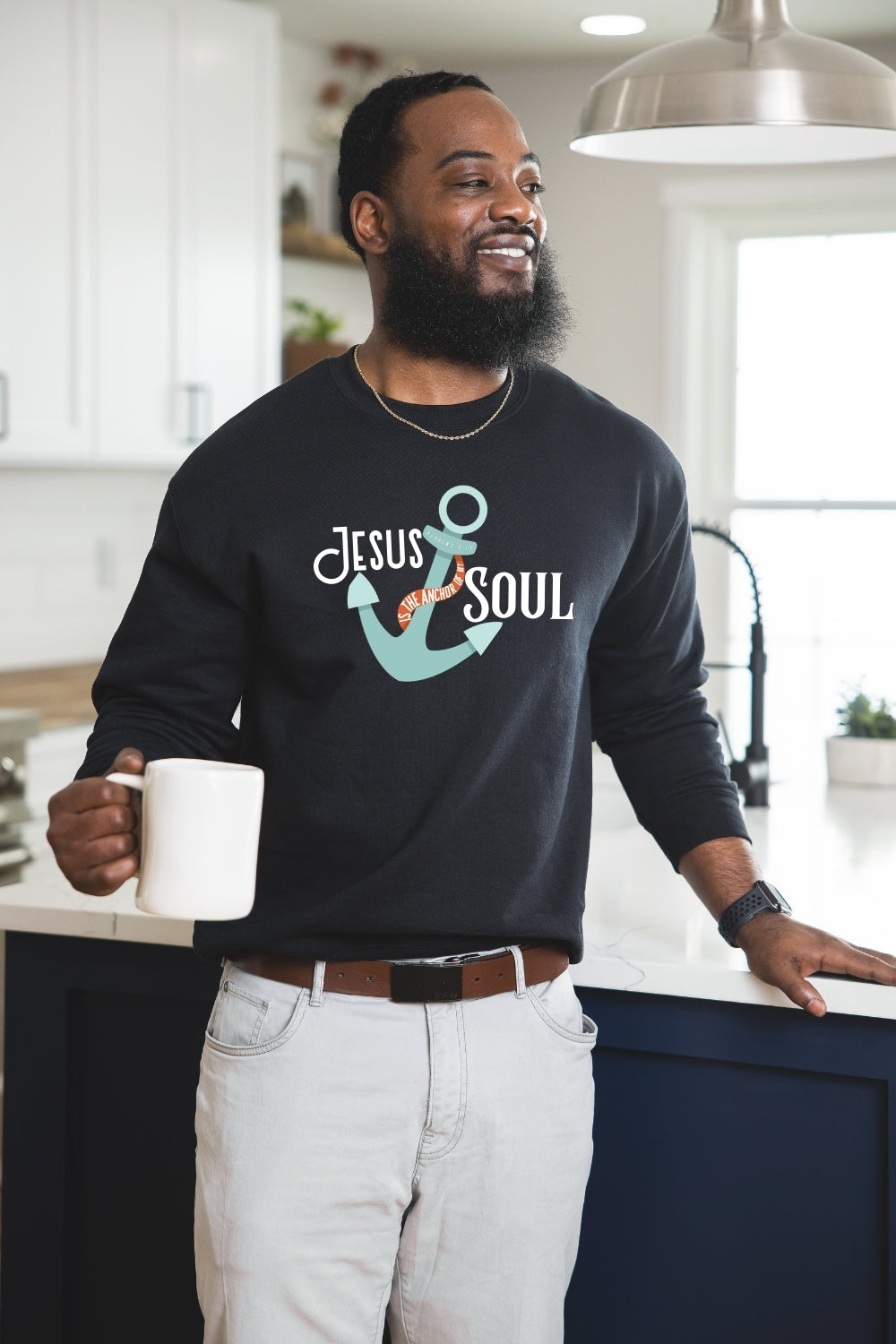 Jesus is the Anchor of My Soul Christian Sweatshirt