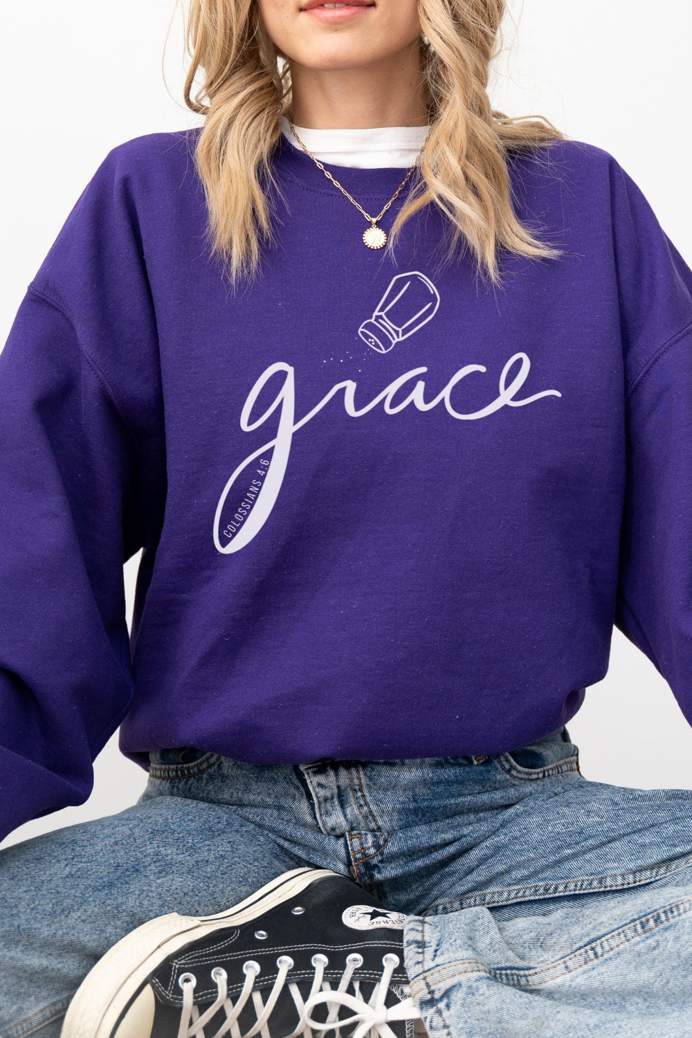 Salted Grace Christian Sweatshirt