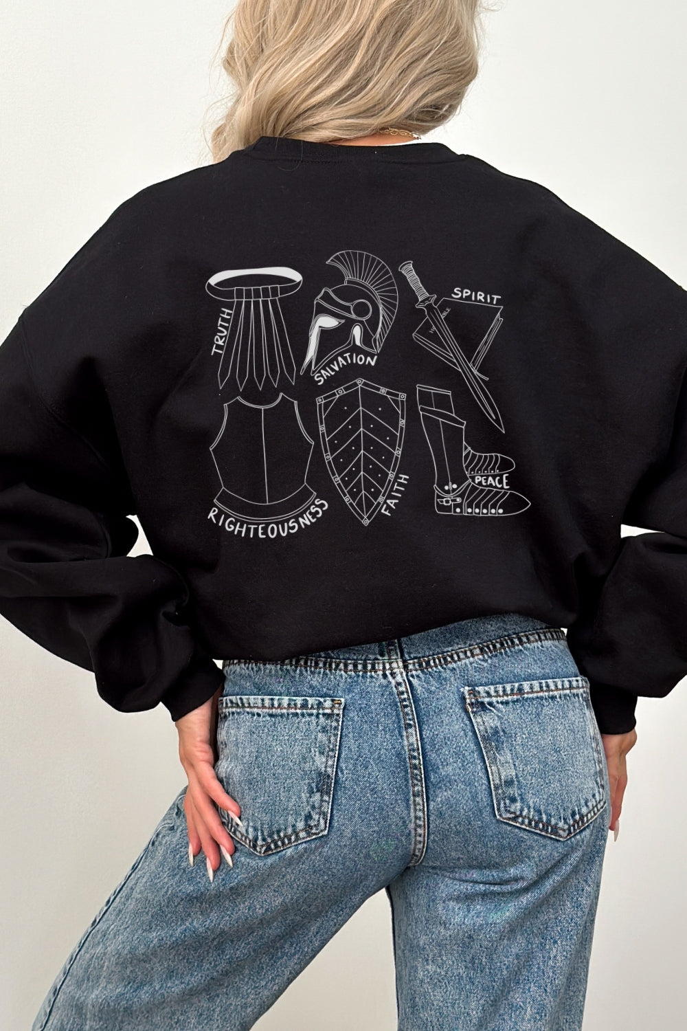 Armor of God Crewneck Christian Sweatshirt