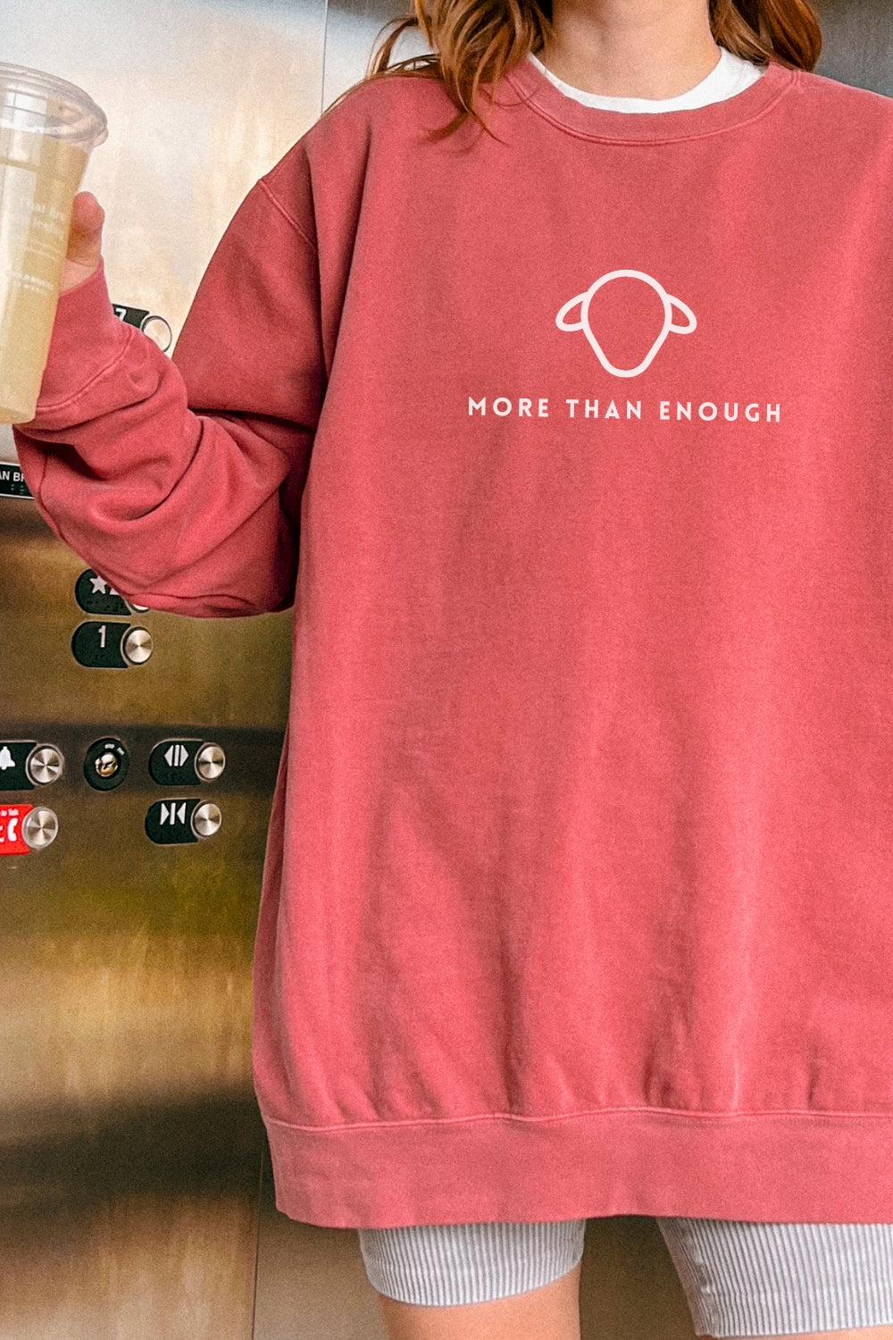 Lamb is More than Enough Premium Sweatshirt