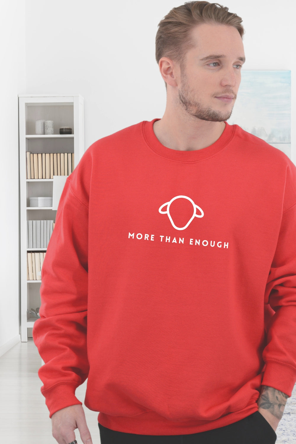 Lamb is More than Enough Christian Sweatshirt