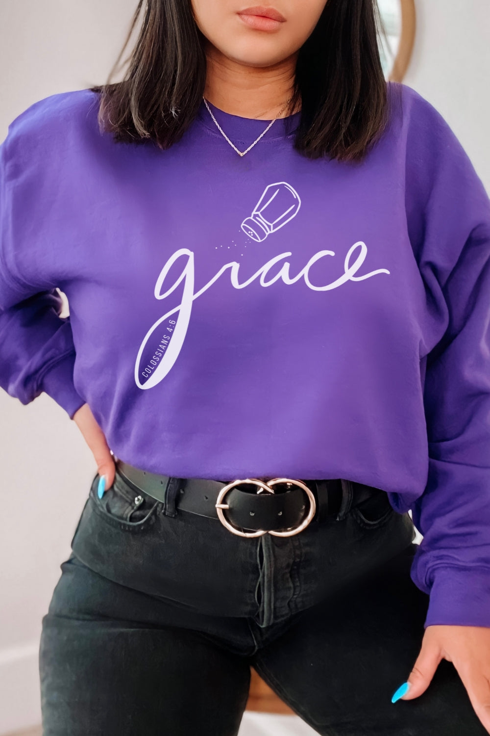 Salted Grace Christian Sweatshirt