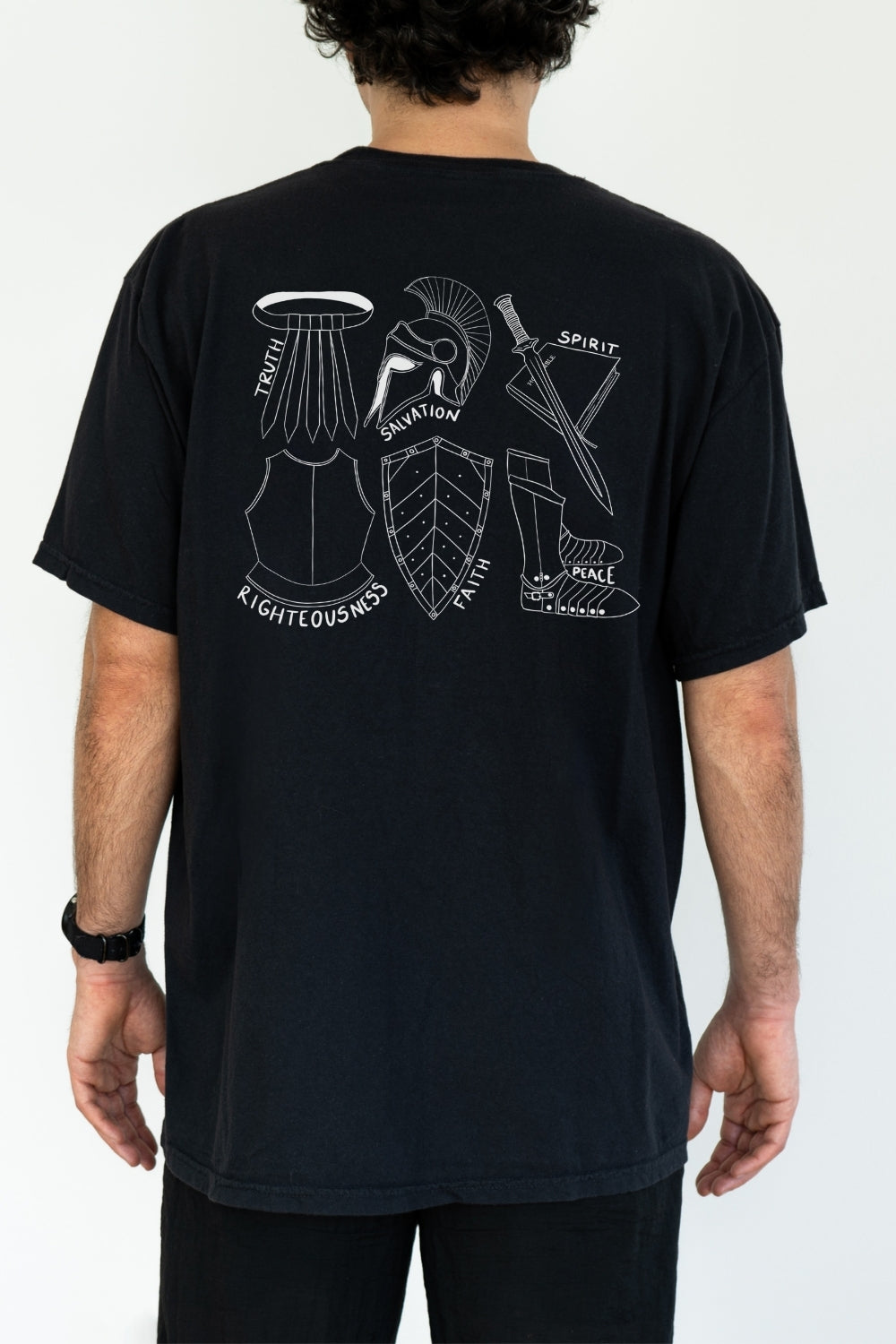 Armor of God Comfort Colors T-Shirt - Black