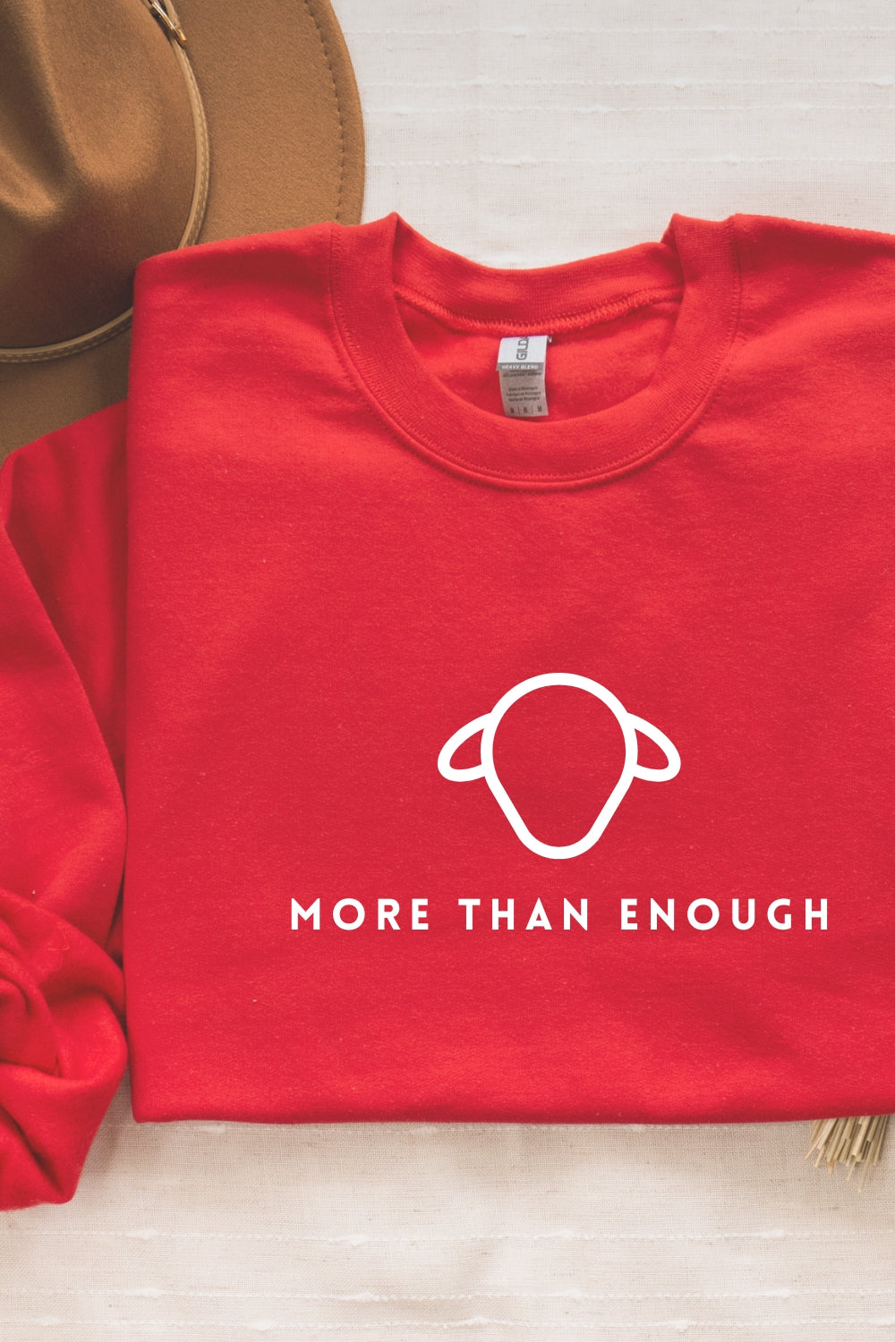 Lamb is More than Enough Christian Sweatshirt
