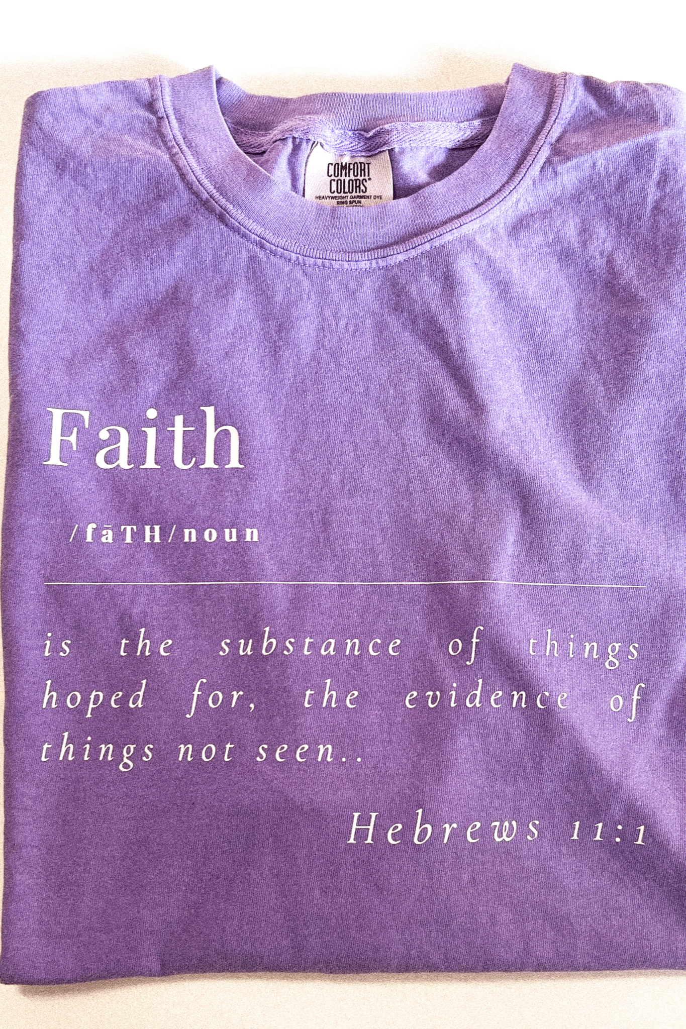 The substance of things hoped for
