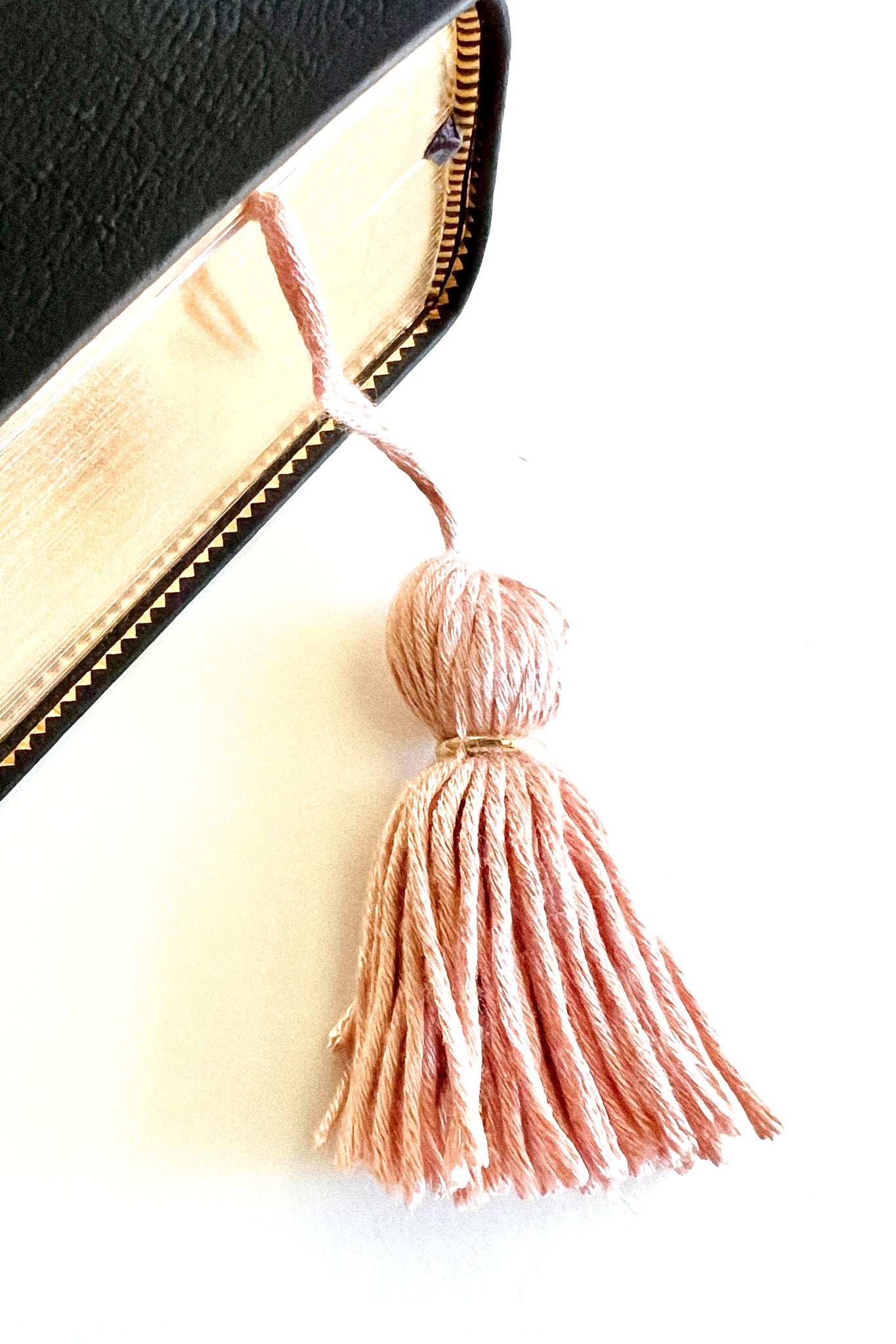 Pink Tassle Bookmark