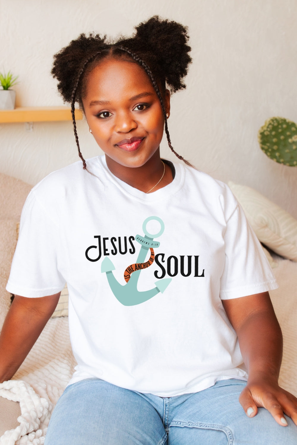 Jesus is the Anchor of My Soul Comfort Colors T-Shirt