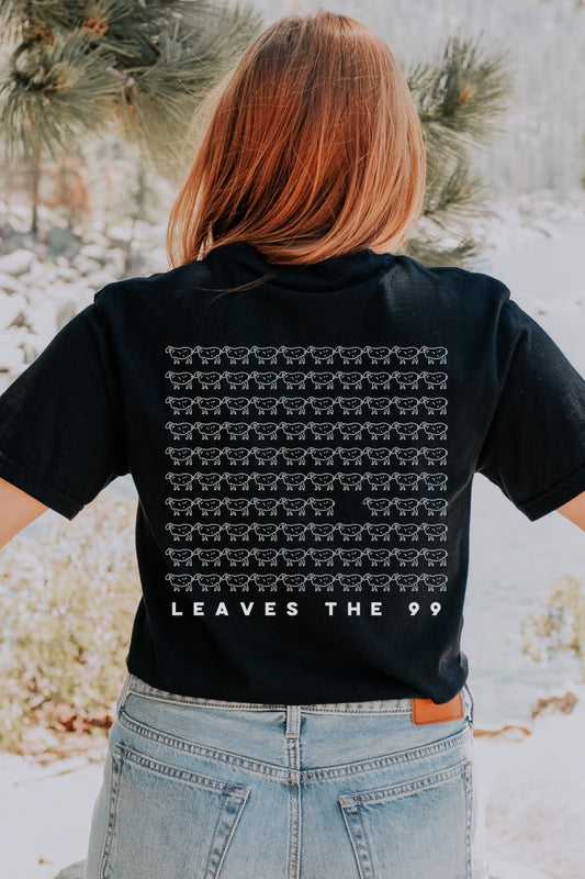 Leaves the 99 For the One Comfort Colors T-Shirt Back