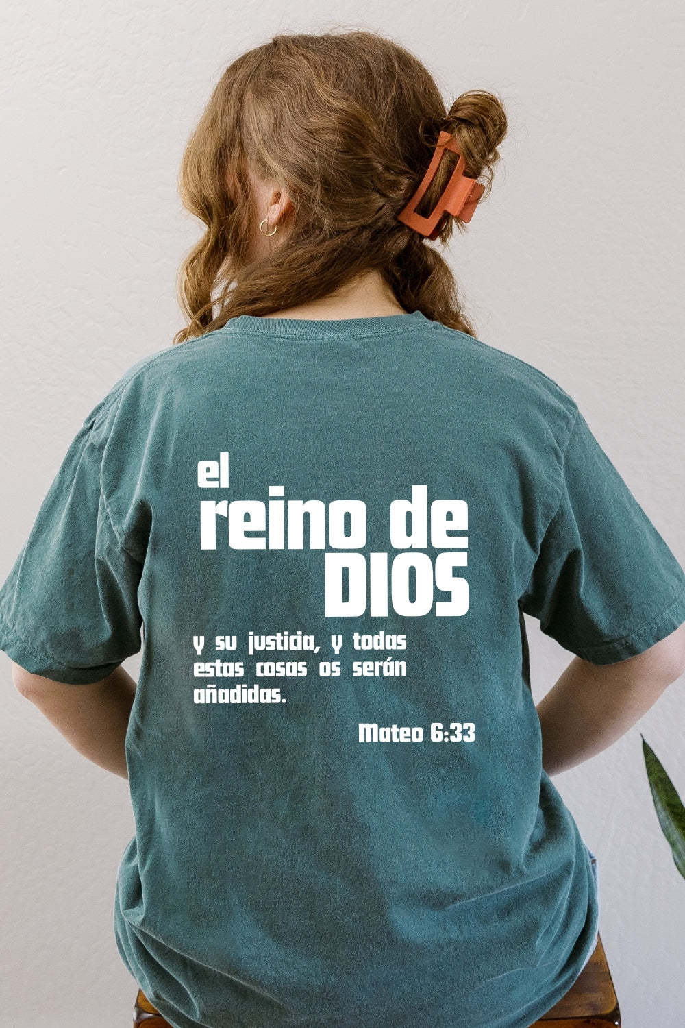 Buscad Primero El Reino De Dios Comfort Colors T-Shirt