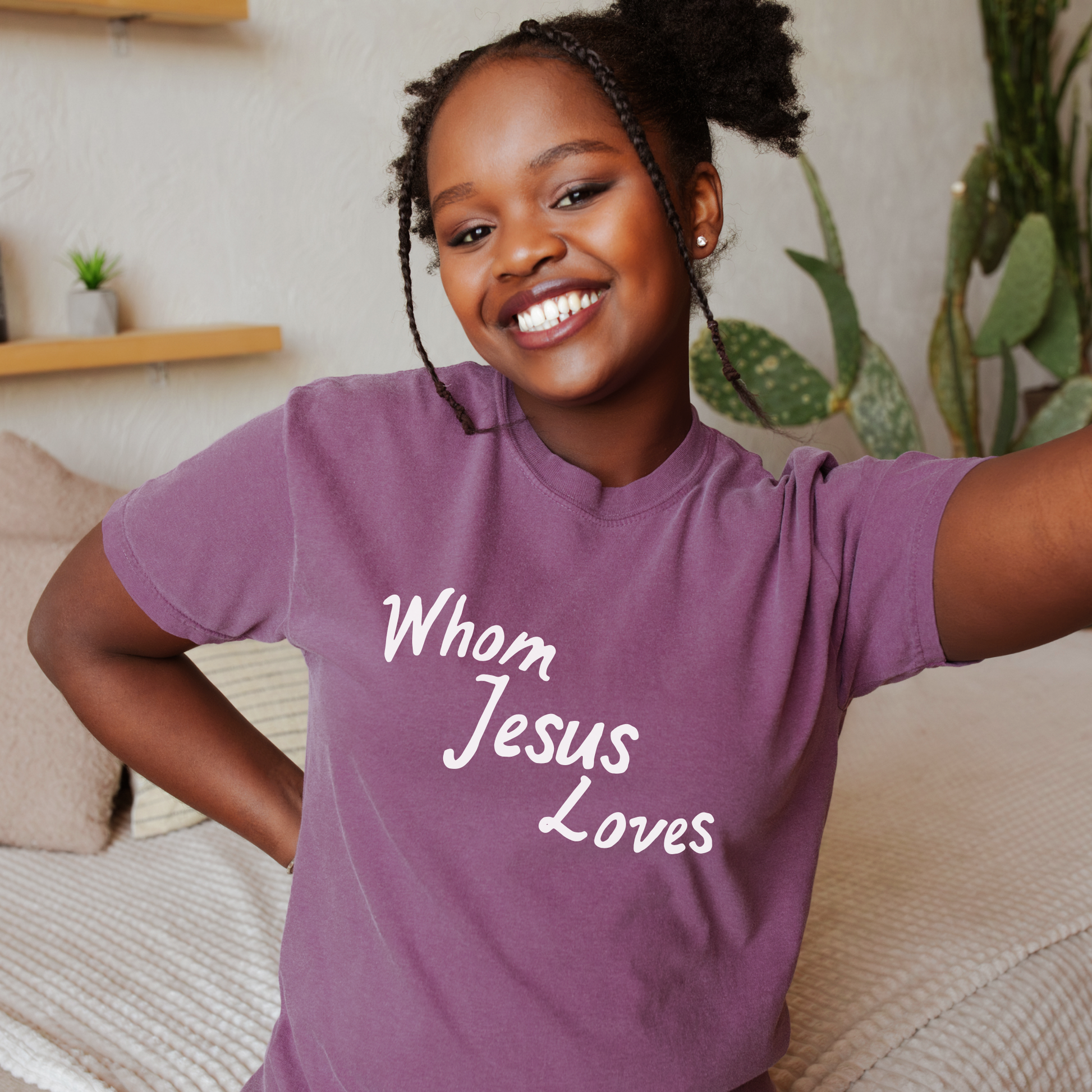 Whom Jesus Loves Comfort Colors Tee