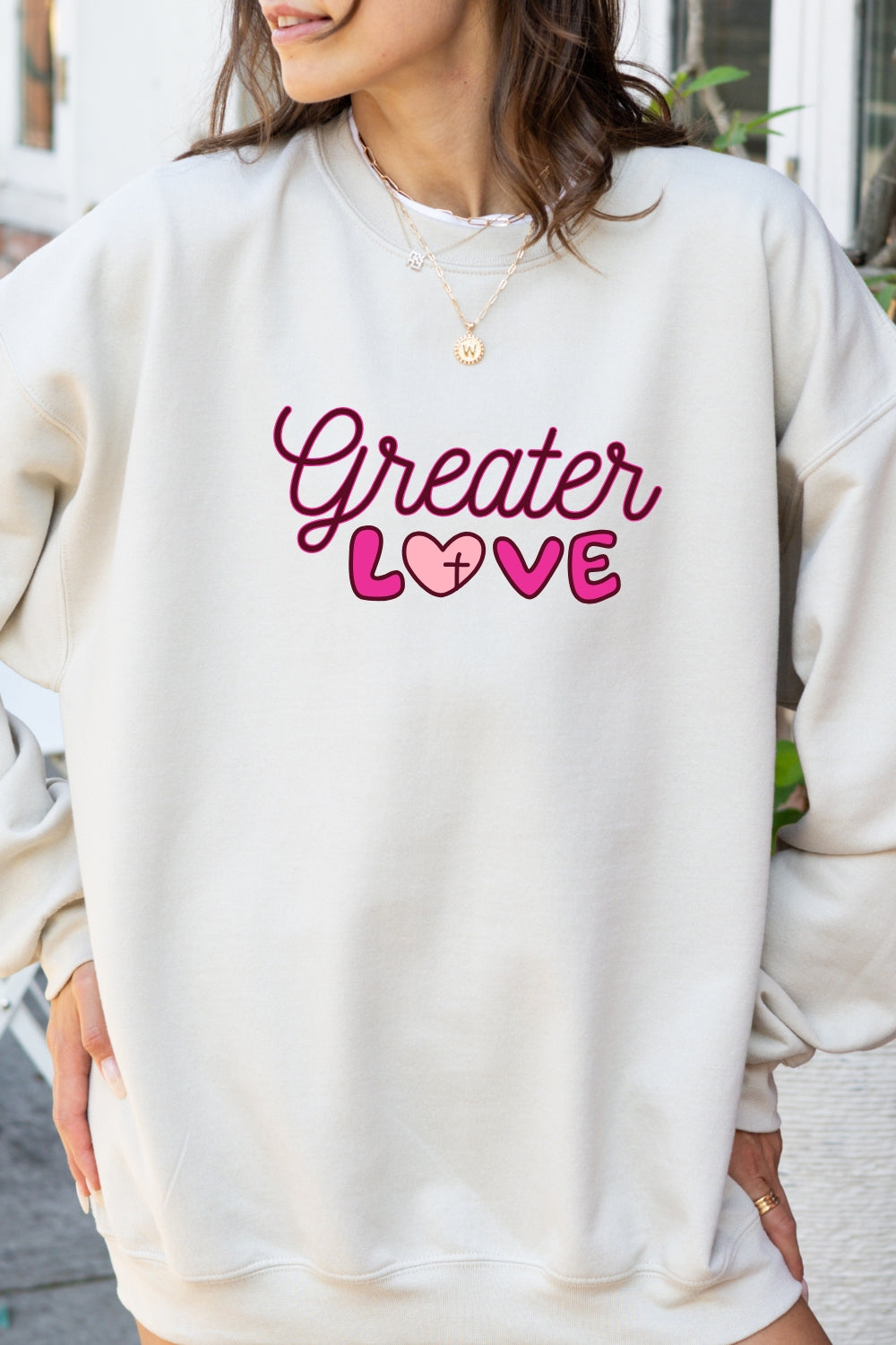 Greater Love Crewneck Sweatshirt