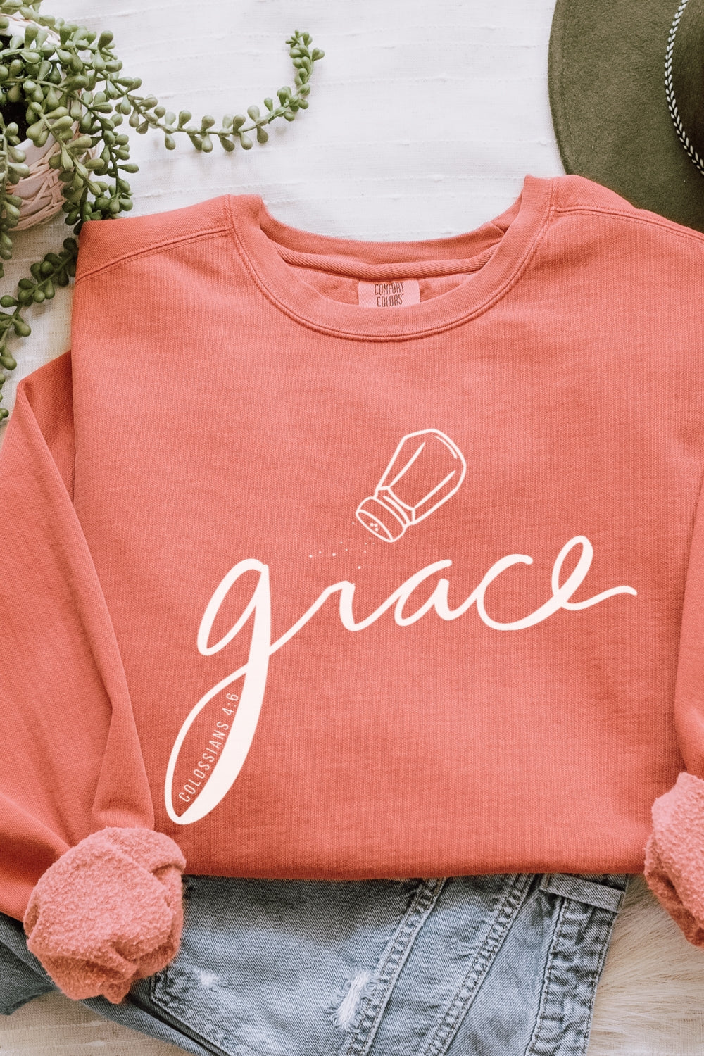 Salted Grace Colossians 4:6 Premium Sweatshirt