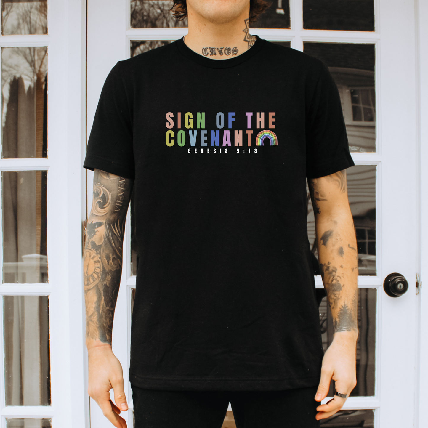 Sign of the Covenant Comfort Colors T-Shirt Male