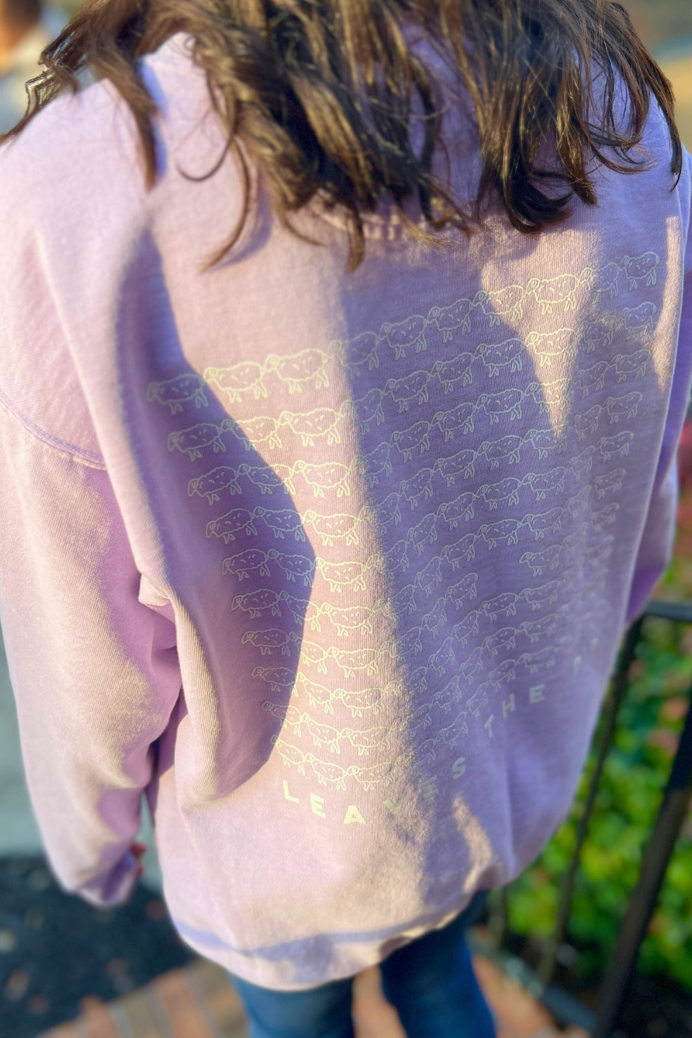 Leaves the 99 For the One Premium Sweatshirt - Orchid