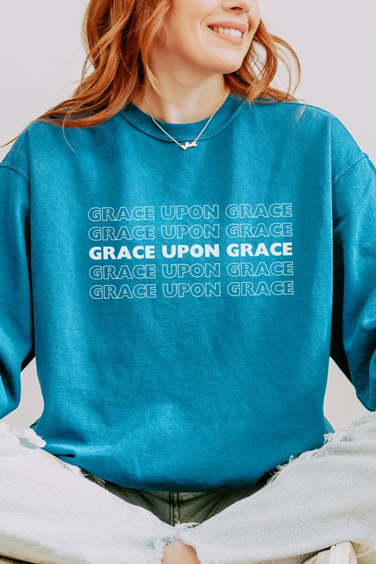 Grace Upon Grace Premium Sweatshirt