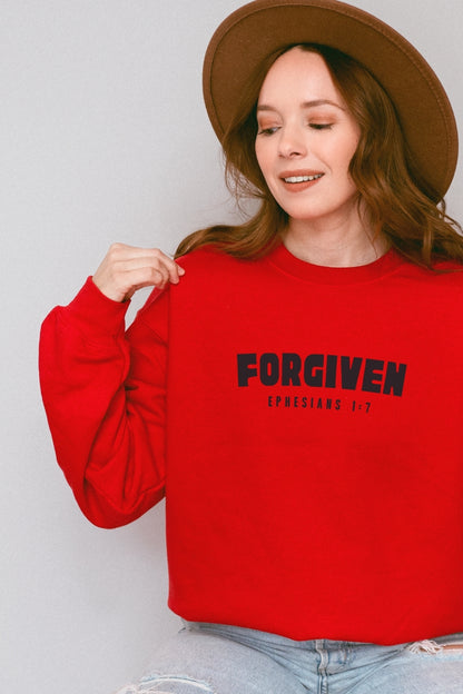 Forgiven Christian Sweatshirt