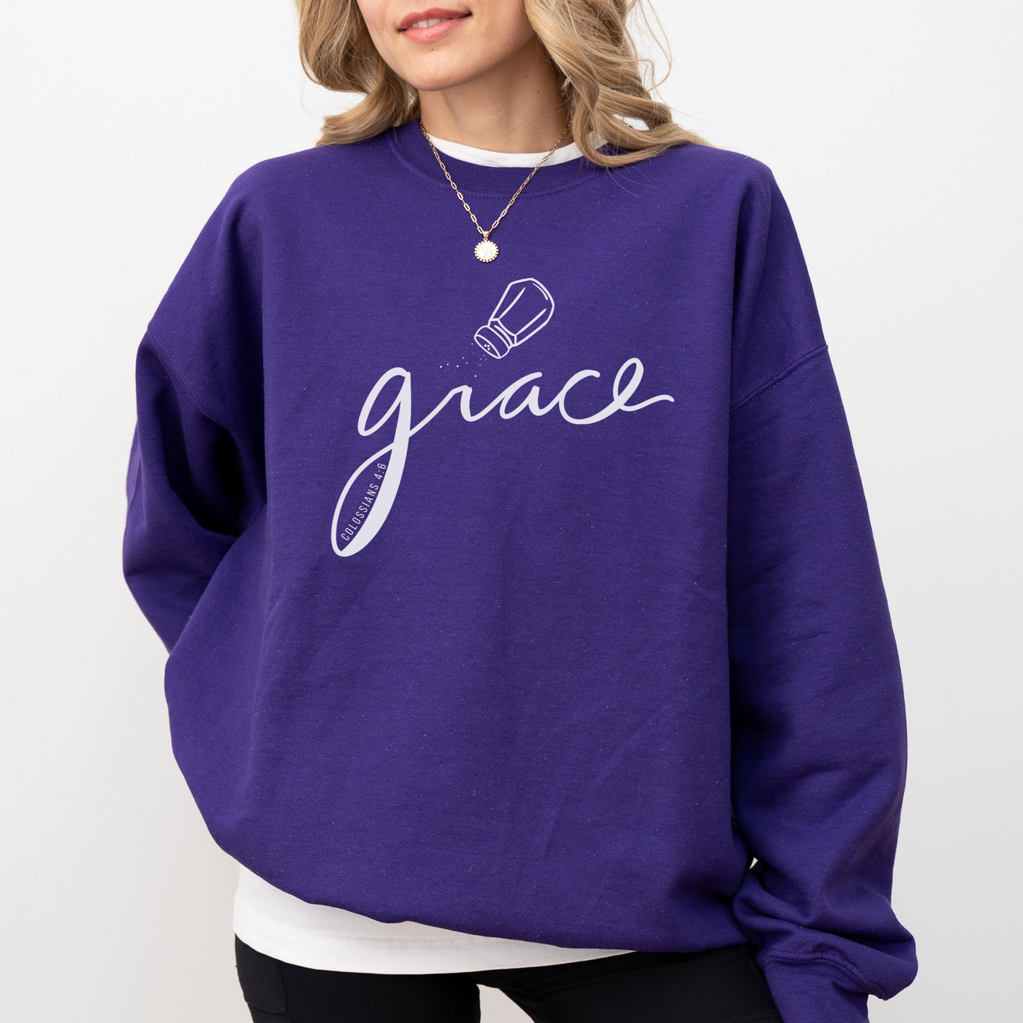 Salted Grace Christian Sweatshirt Success