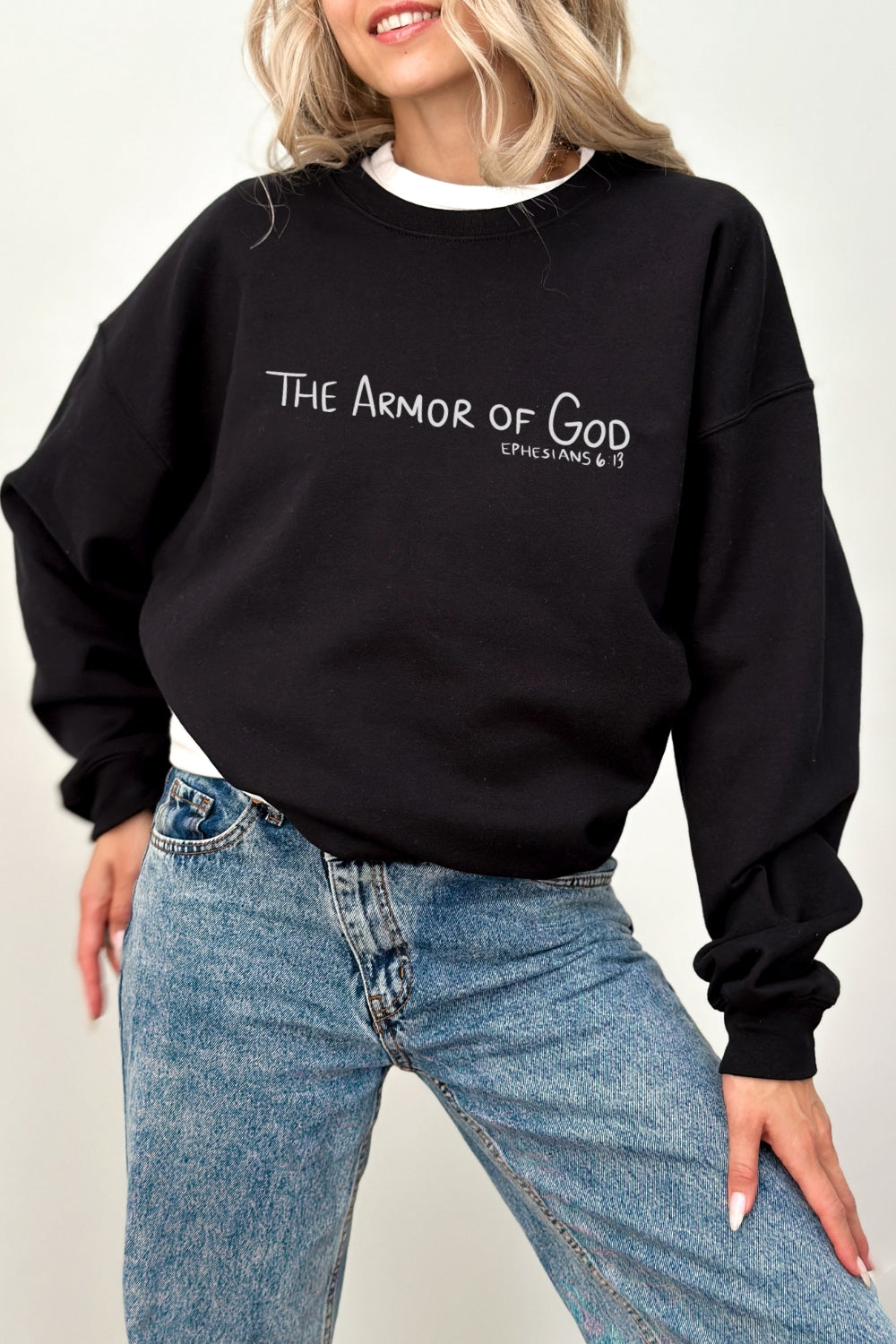 Armor of God Crewneck Christian Sweatshirt