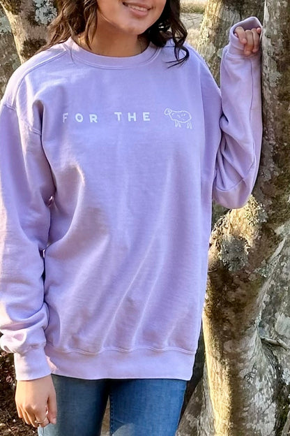 Leaves the 99 For the One Premium Sweatshirt - Orchid