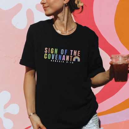 Sign of the Covenant Comfort Colors T-Shirt Female