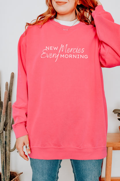 New Mercies Every Morning Premium Sweatshirt