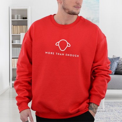 Lamb is More than Enough Christian Sweatshirt