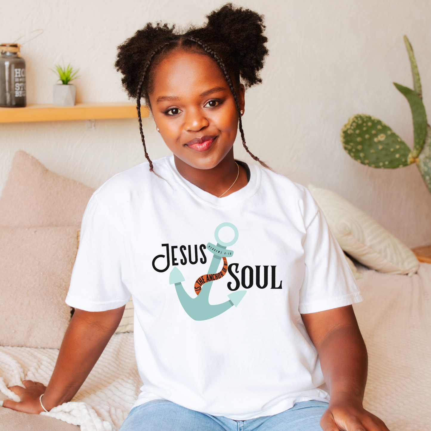 Jesus is the Anchor of My Soul Comfort Colors T-Shirt