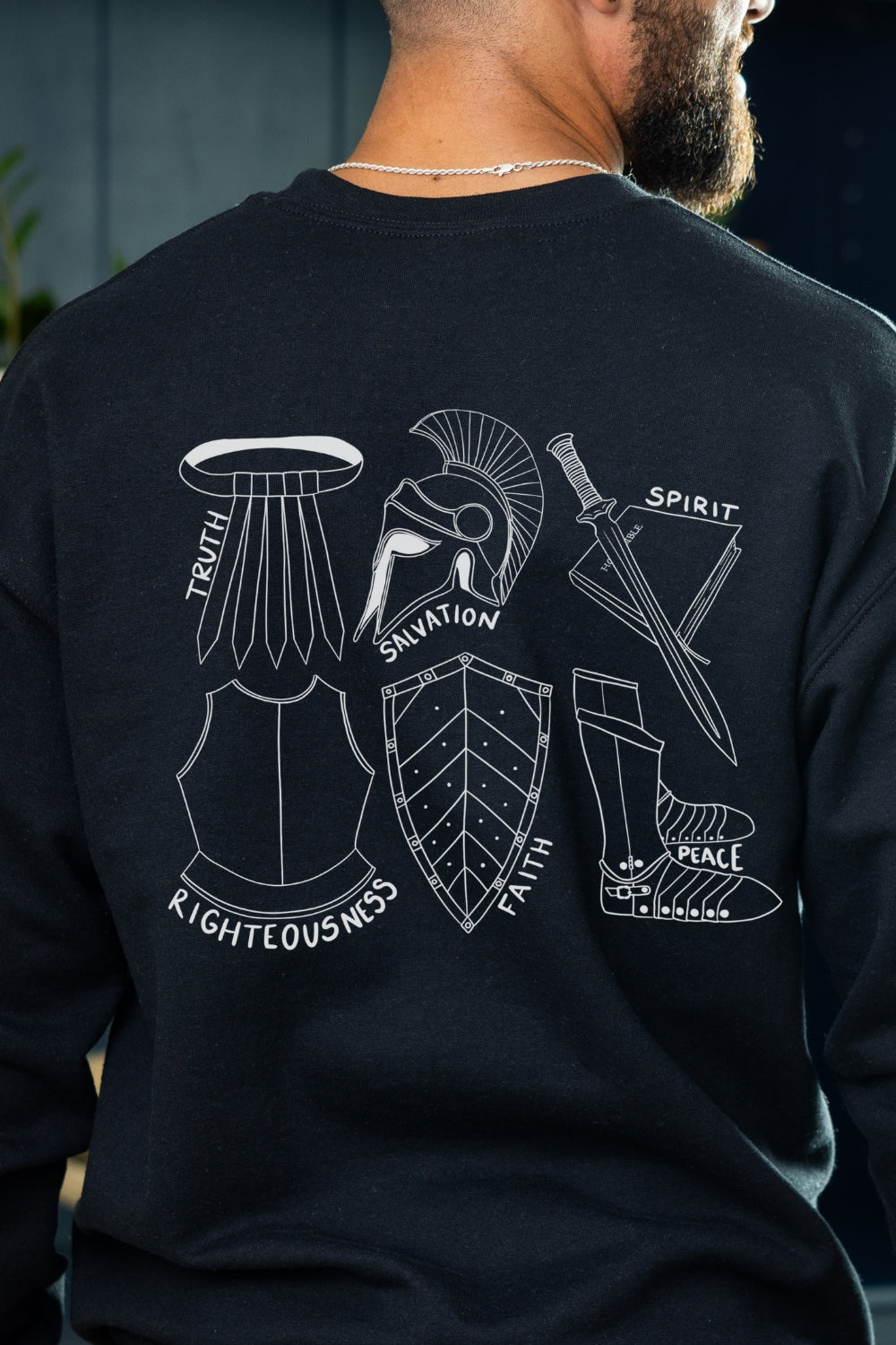 Armor of God Crewneck Christian Sweatshirt