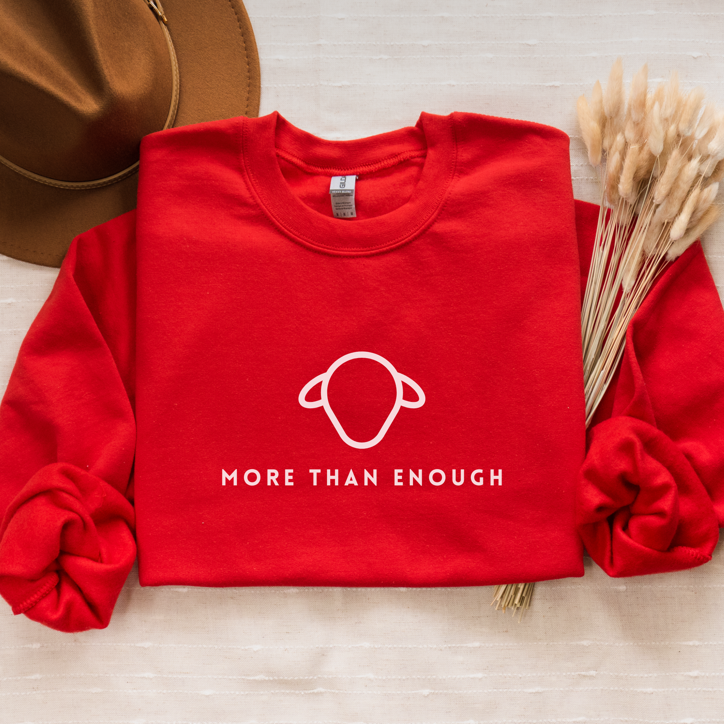 Lamb is More than Enough Christian Sweatshirt