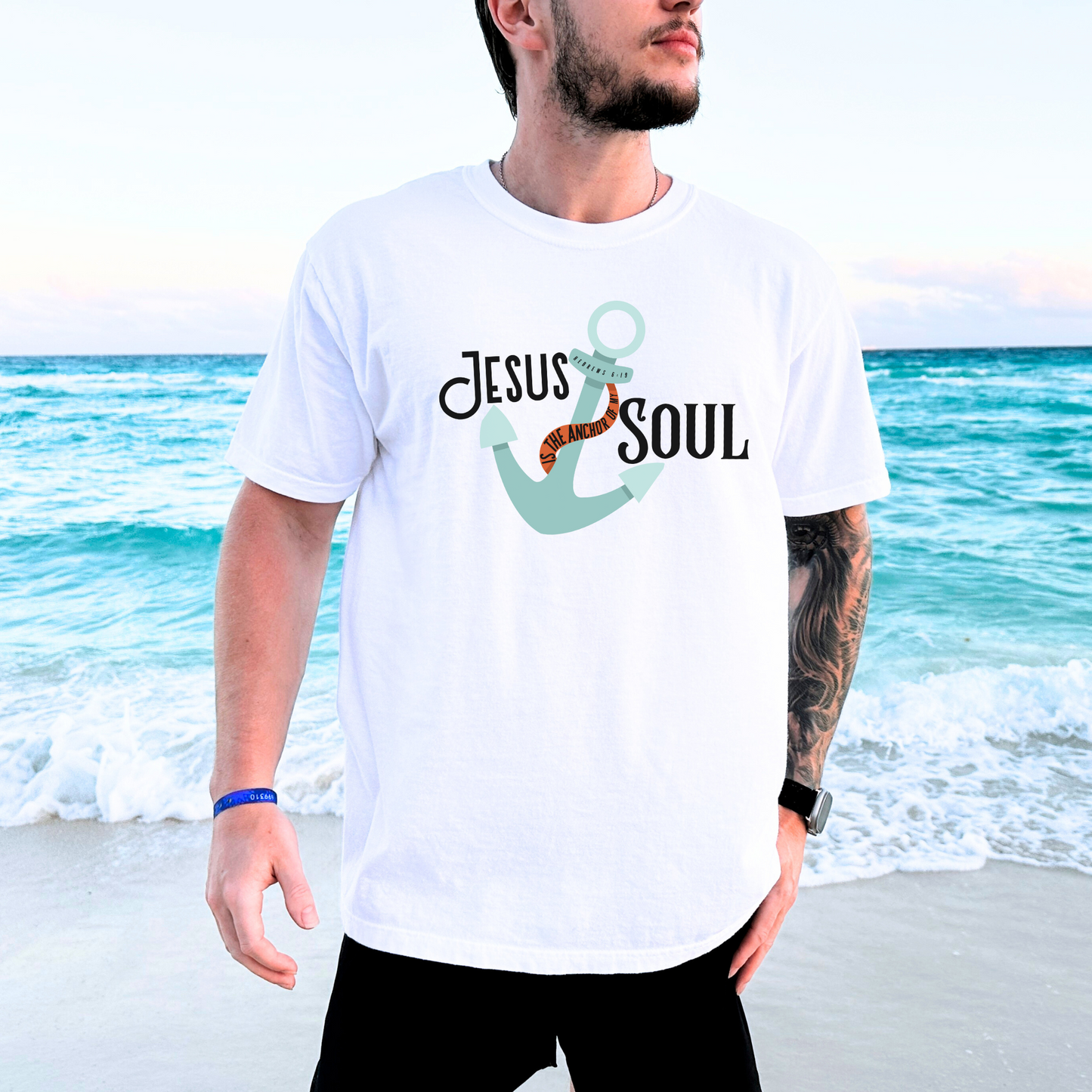 Jesus is the Anchor of My Soul Comfort Colors T-Shirt