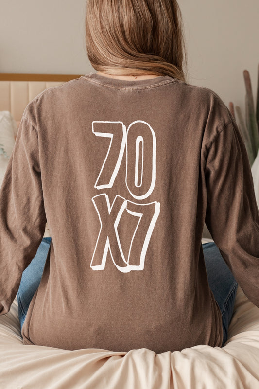 70x7 Comfort Colors Long Sleeve Tee