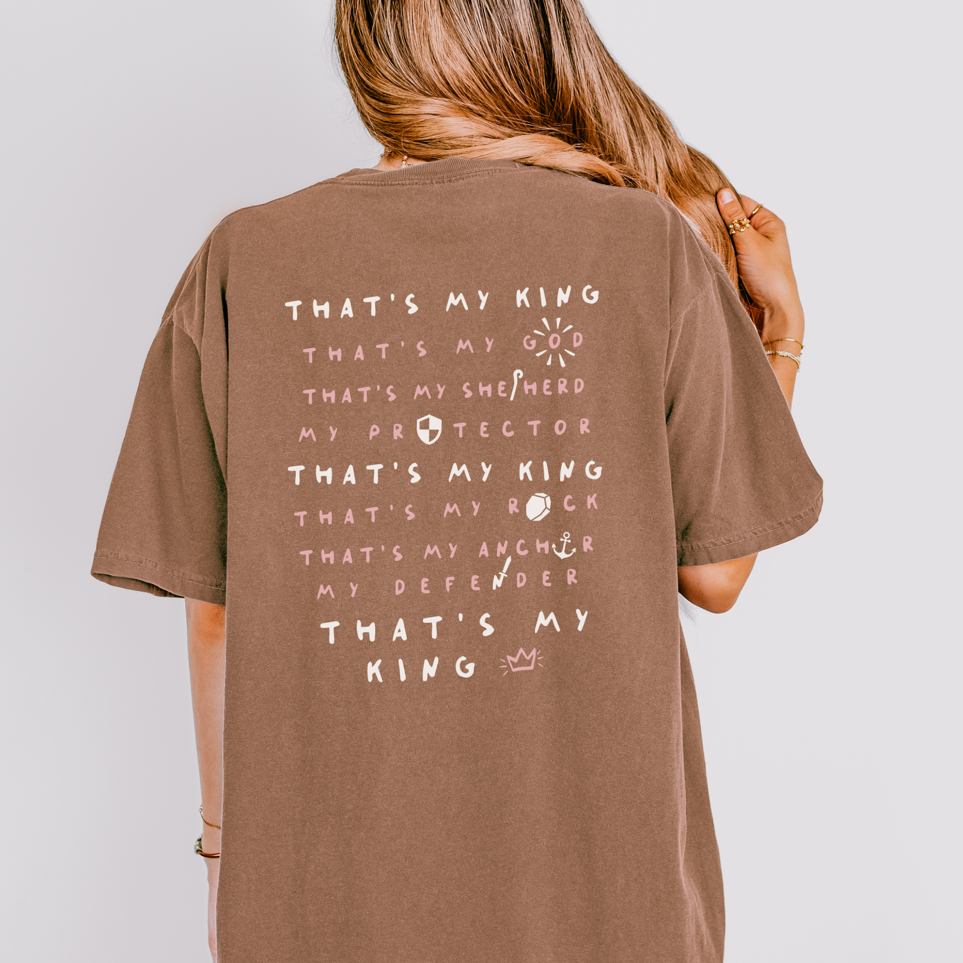 That's My King Comfort Colors Comfort Colors T-Shirt Espresso