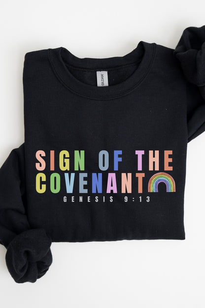 Sign of the Covenant Christian Gildan Sweatshirt