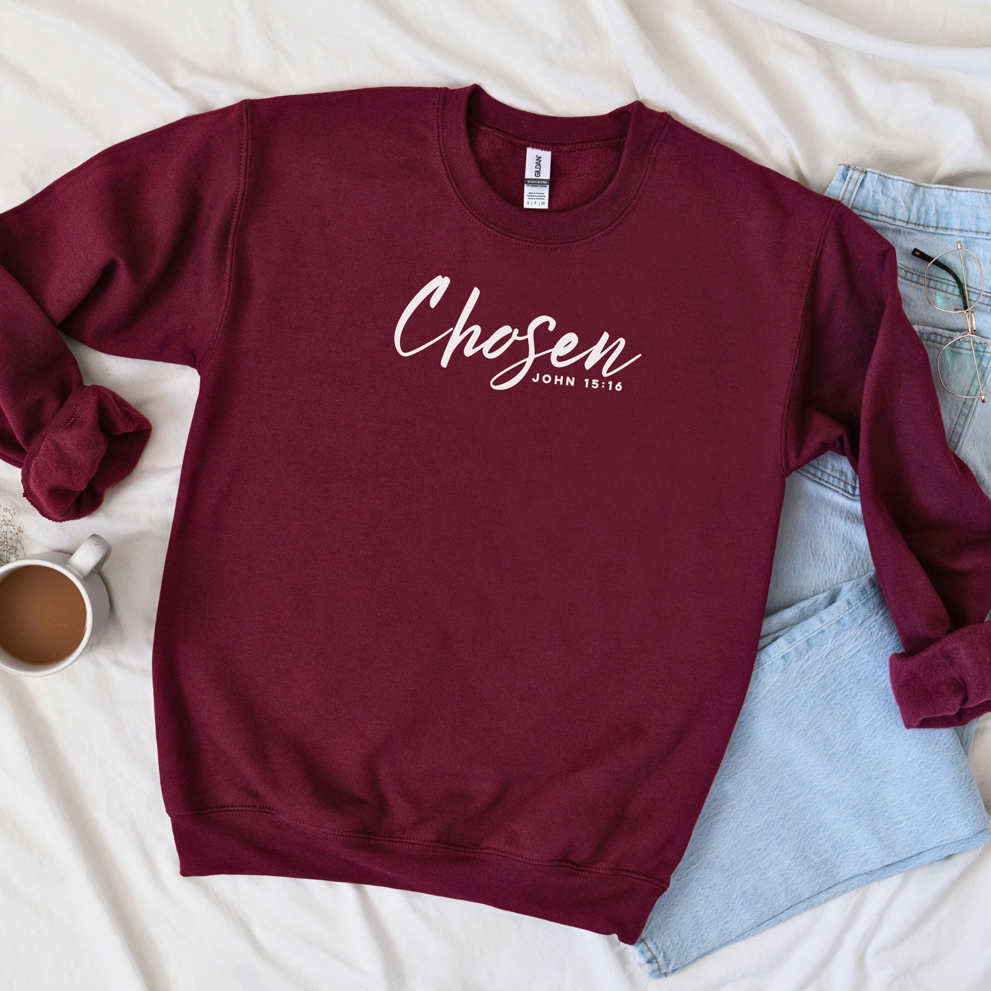 Chosen John 15:16 Christian Sweatshirt