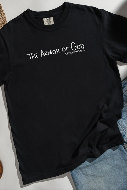 Armor of God Comfort Colors T-Shirt - Black