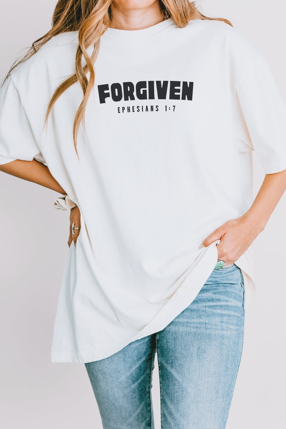 Forgiven Comfort Colors White T-Shirt