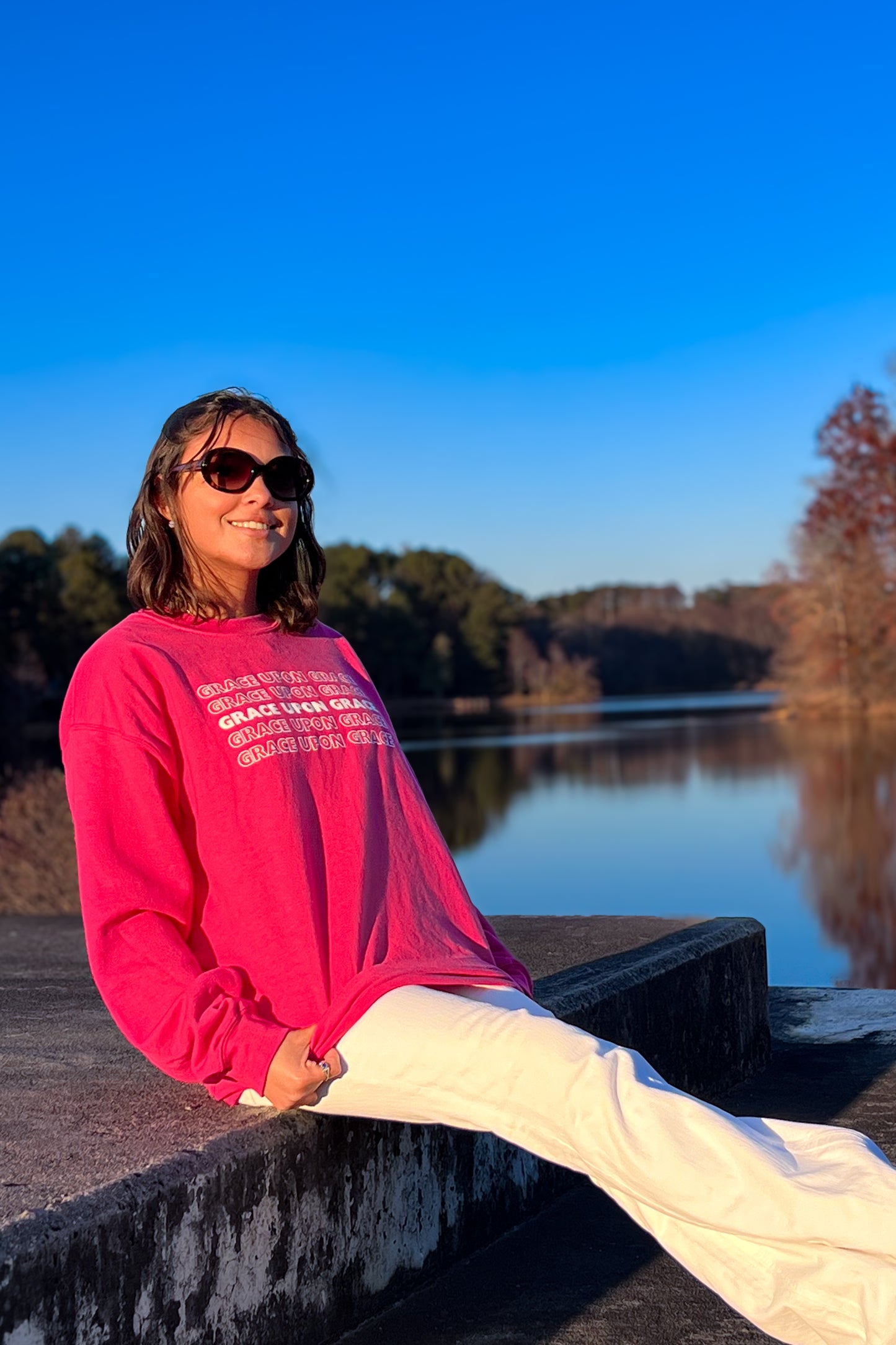 Grace Upon Grace Christian Sweatshirt