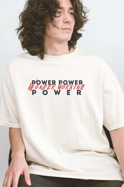 Power Power Wonder Working Power Comfort Colors T-Shirt