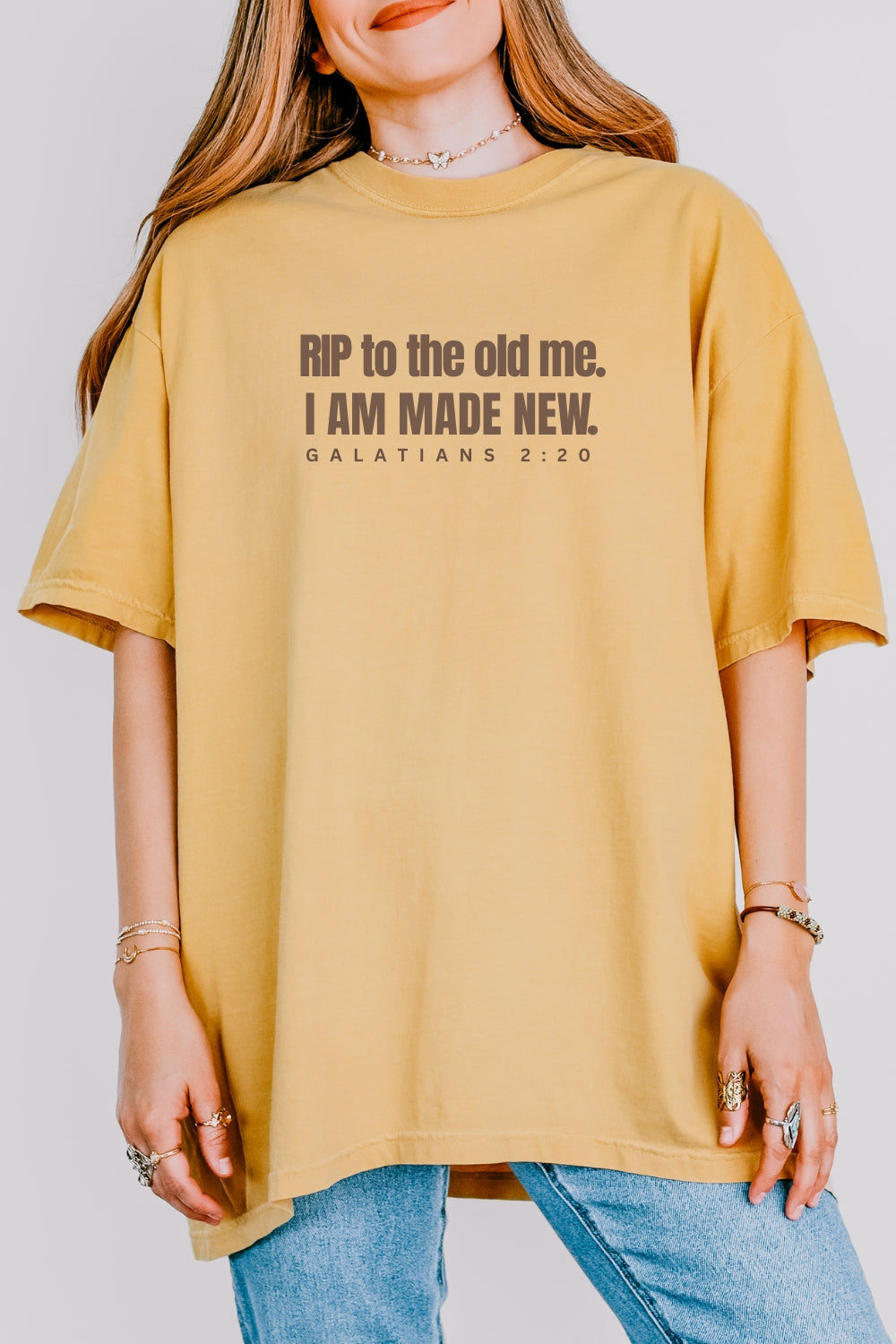 RIP To The Old Me I Am Made New Comfort Colors T-Shirt 