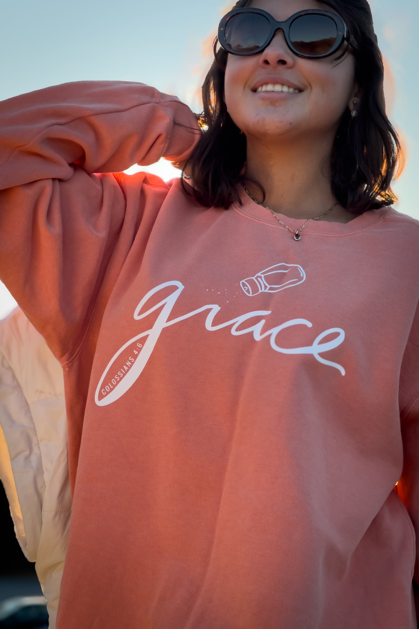 Salted Grace Colossians 4:6 Premium Sweatshirt